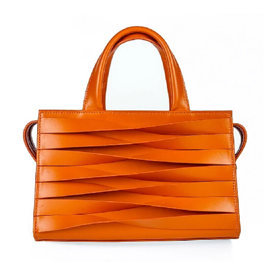 Floating collection city bag orange