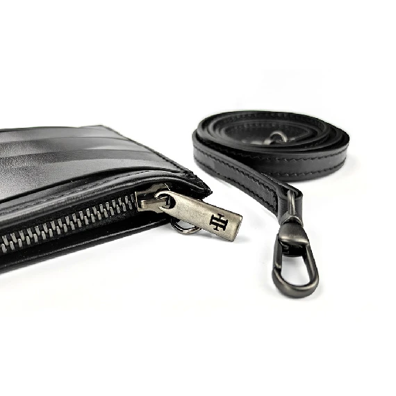 Borsa floating collection mini pochette nera