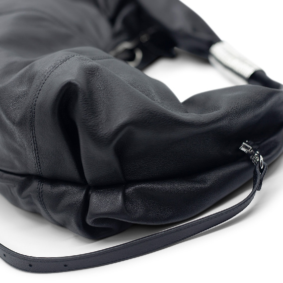 Hope<br/>Black hobo bag  