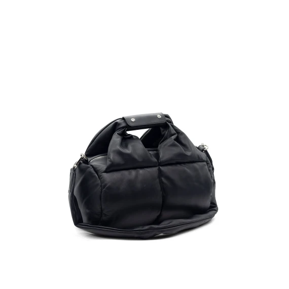Lana<br/>Bauletto medio trapunta nero