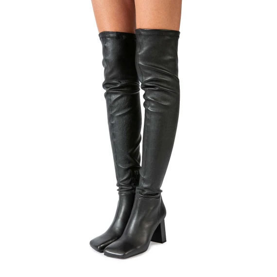 H08 Panton – Black cuissardes boot  